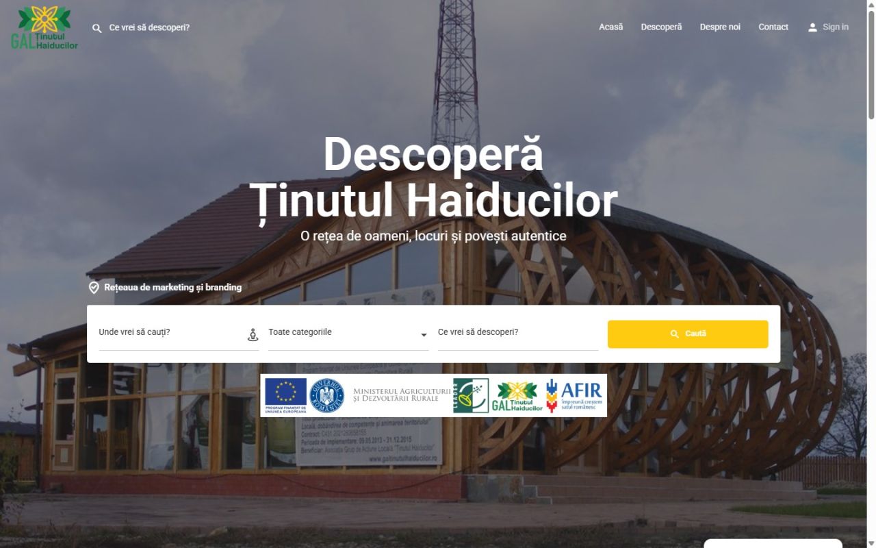 Descoperă Ținutul Haiducilor
